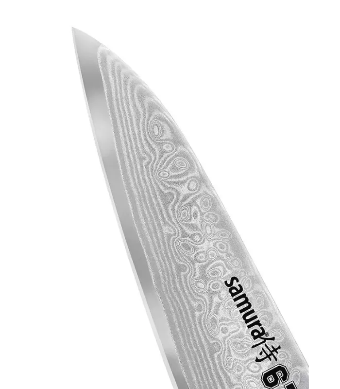 Cuchillo mondador Samura Damascus 67, hoja 98 mm. ⚔️