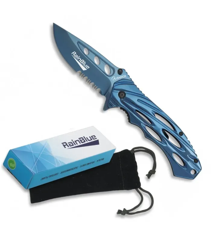 Couteau Rainblue lame 8,6 cm. ⚔️
