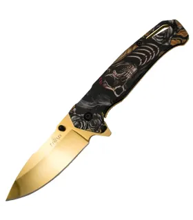 Assisted Tactical Knife Third K1930, Golden Death ⚔️