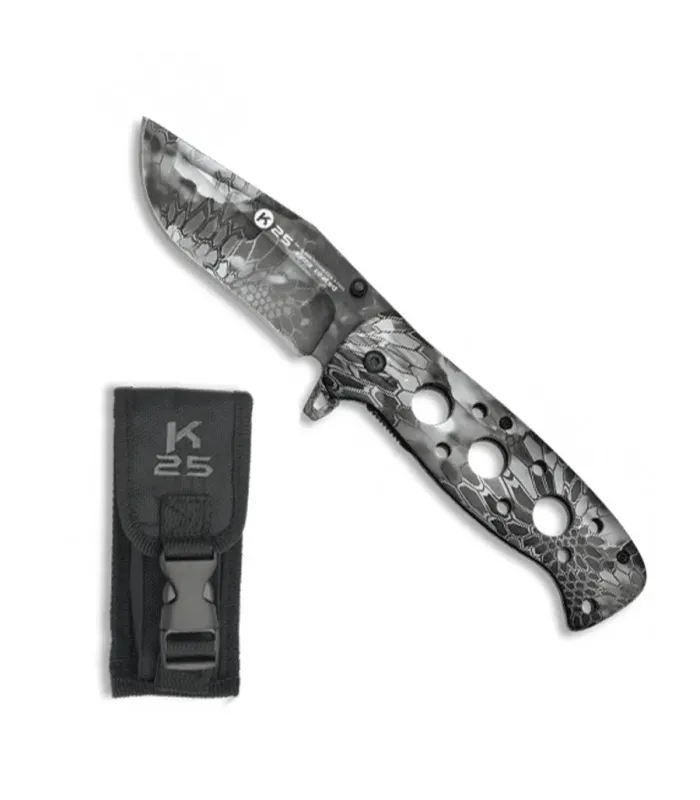Navaja táctica K25, Phyton camo ⚔️