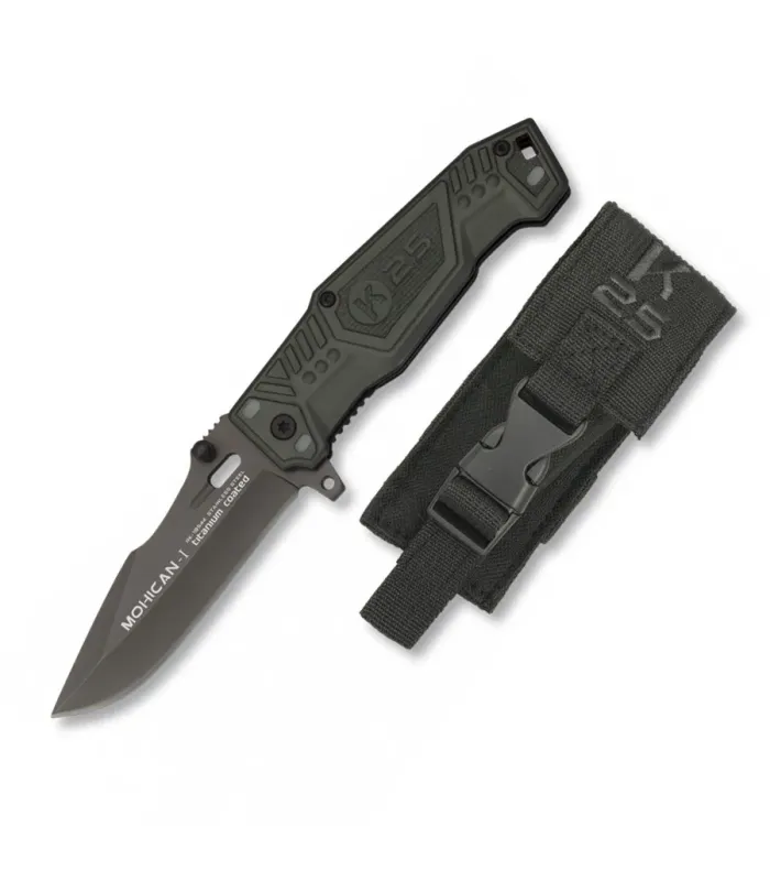 Navaja tattica marca K25 modello Mohican-I (17,8 cm.) ⚔️