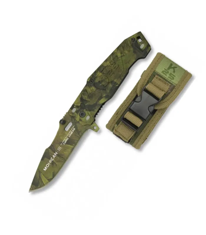 Navaja marca K25 táctica modelo Mohican-III (17,8 cm.) ⚔️