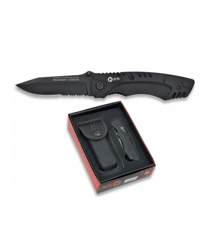 Navaja táctica K25 (19,20 cm.) ⚔️