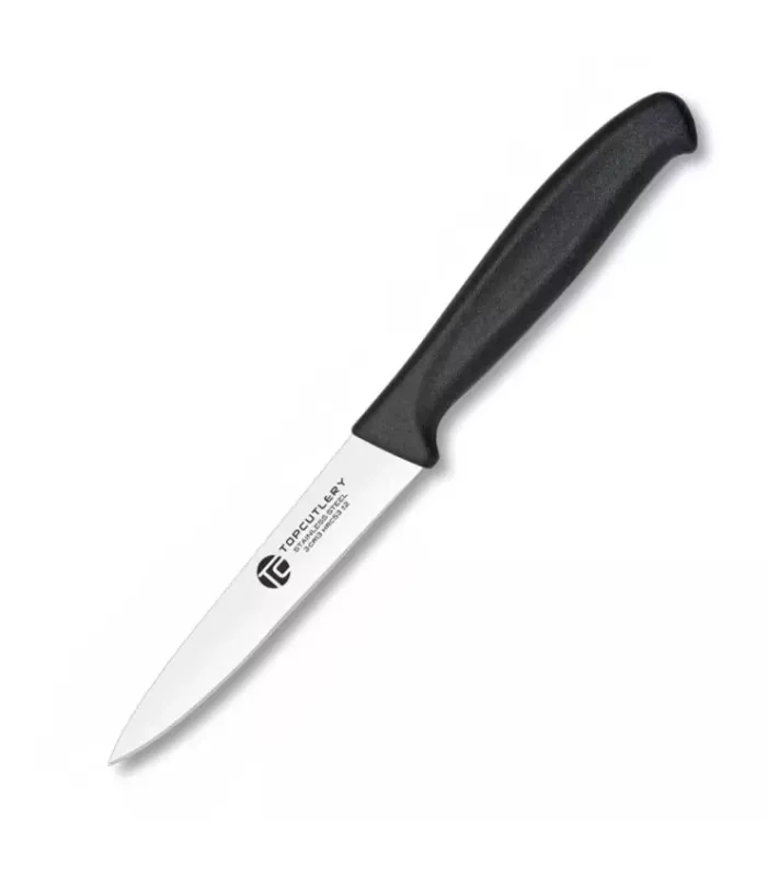 Coltello da cucina pelapatate nero di Top Cutlery, lama 10 cm. ⚔️