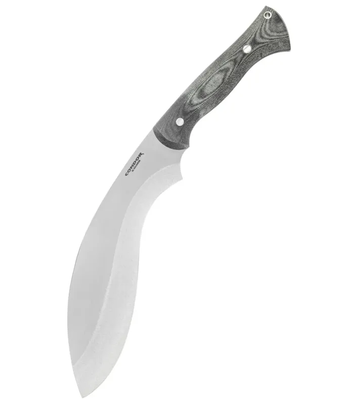 Faca Kukri Micarta da Condor com bainha ⚔️