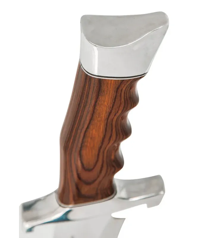 Kukri gevechtsmes Gil Hibben met leren schede ⚔️