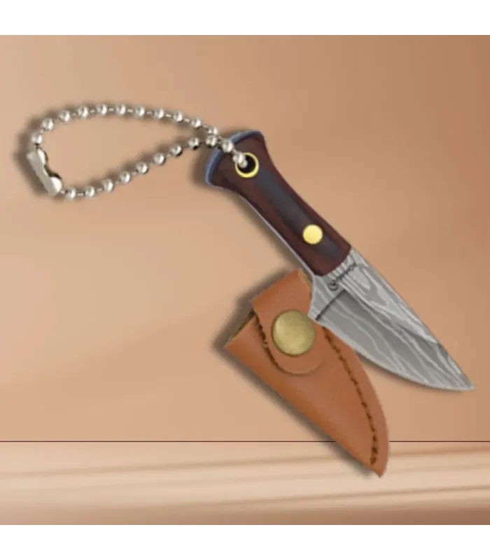 Albainox-Messer Schlüsselanhänger mit Hülle (10 cm.) ⚔️