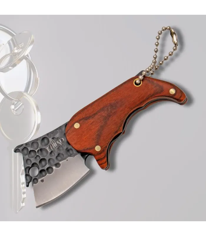 Cuchillo llavero Third K2482, hoja acero 420 ⚔️