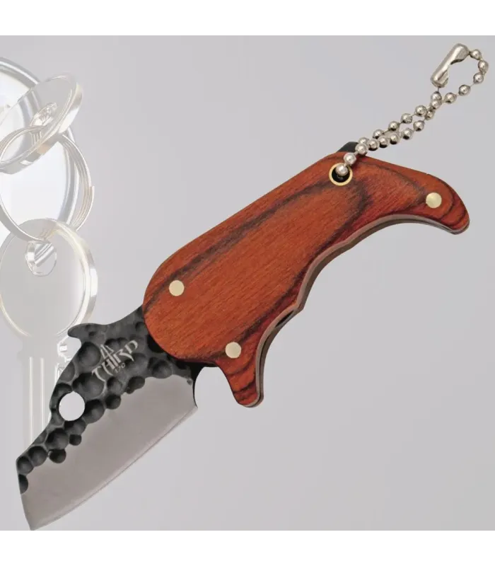 Cuchillo llavero Third K2483, hoja acero 420 ⚔️