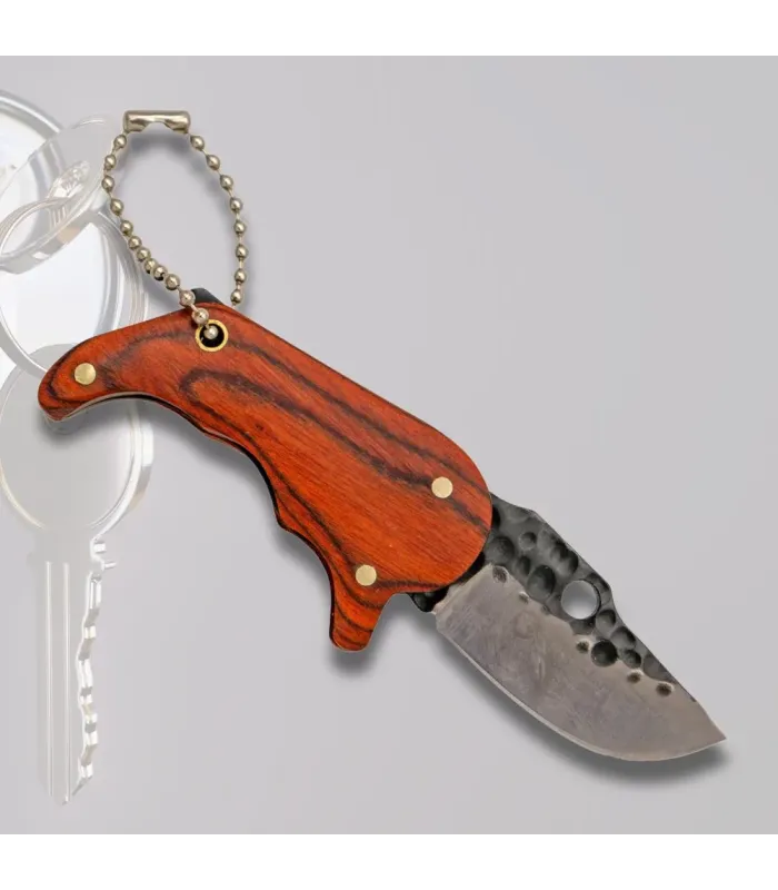Cuchillo llavero Third K2484, hoja acero 420 ⚔️