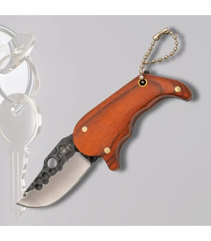 Cuchillo llavero Third K2484, hoja acero 420 ⚔️