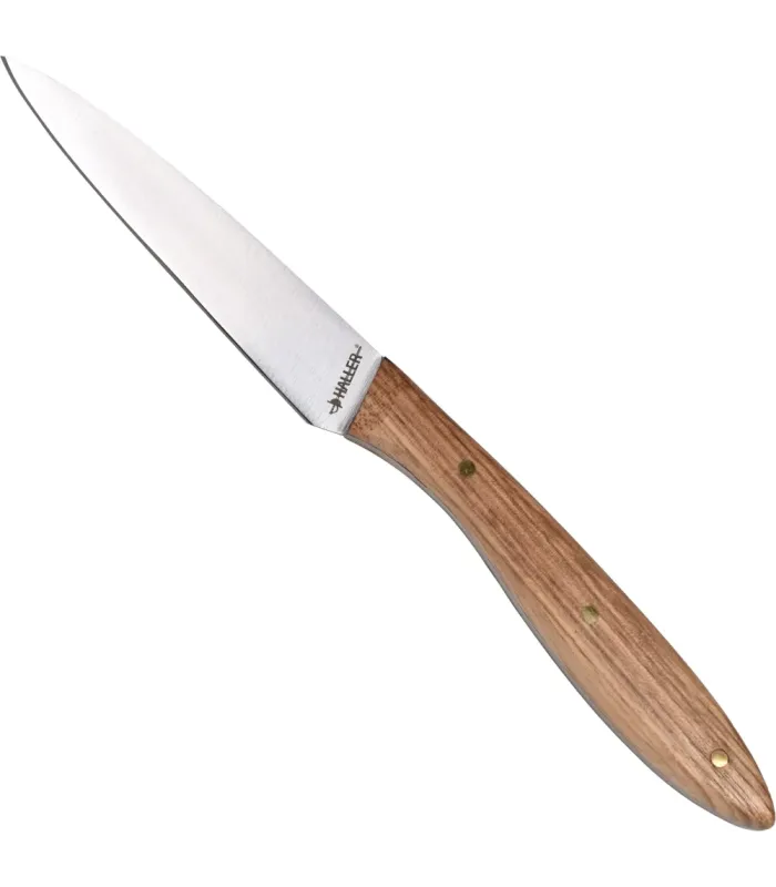 Satz mit 6 Messer mit Zebranoholzgriff in Box (17 cm.) ⚔️