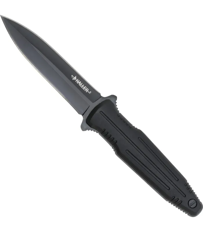 Cuchillo táctico tipo daga, funda ABS (23,5 cm.) ⚔️