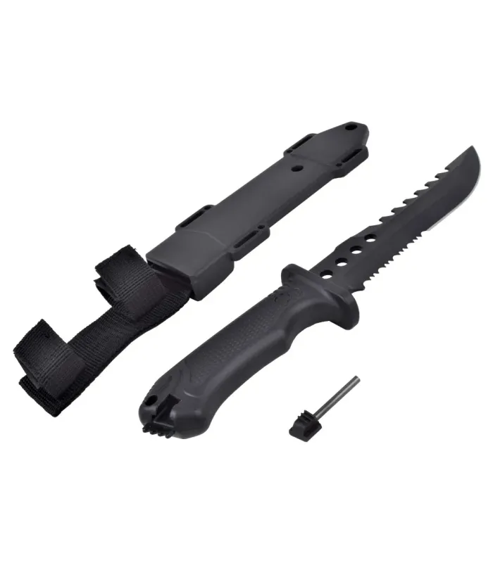 Hunting Knife SCK stainless steel blade with saw (31.5 cm.) ⚔️