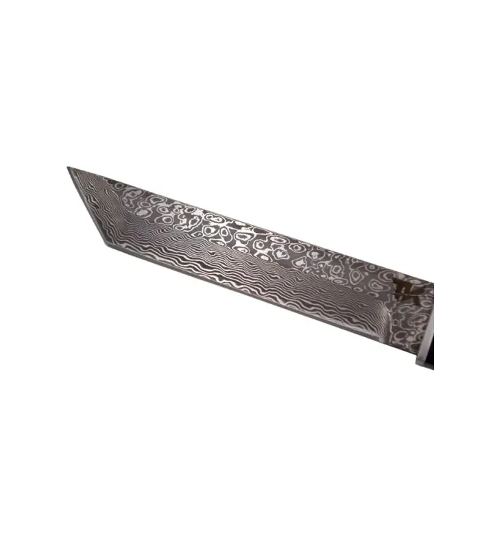 Coltello Tanto in acciaio damasco Tramuntana (27,5 cm.) ⚔️