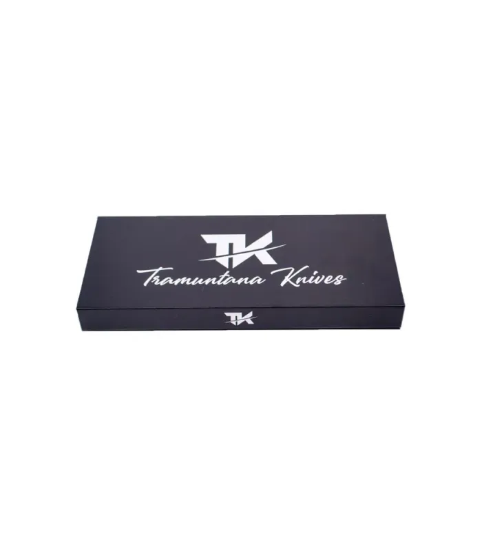 Damasciersmes Tanto van Tramuntana met damaststaal (27,5 cm.) ⚔️