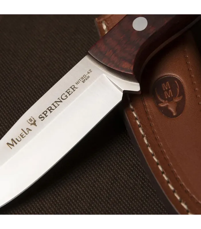 Couteau Springer de Muela avec lame en acier Nitro ⚔️