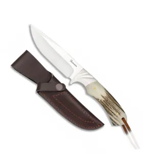 Jagdmesser Albainox mit Hirschgeweihgriff ⚔️