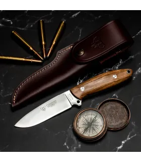 Jagdmesser Cudeman Suther, Holzgriff Olive ⚔️