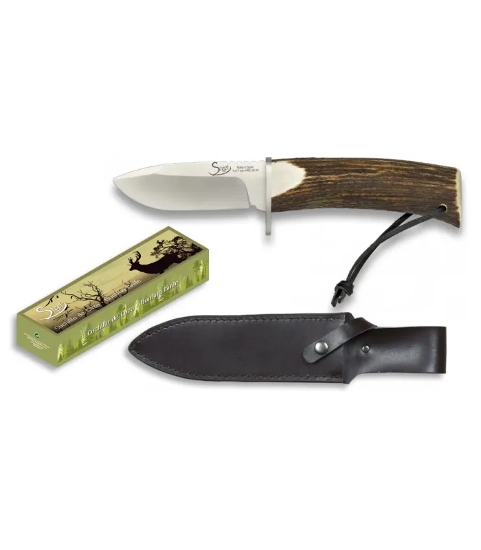 Jagdmesser, Griff aus Hirschgeweih ⚔️