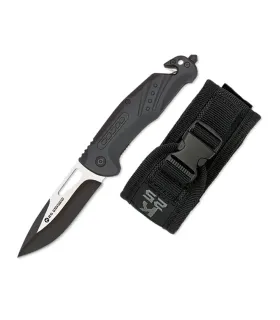 Couteau tactique K25, en aluminium noir ⚔️