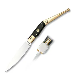 Navaja marca Albainox modelo Artesanía Catalana asta toro (26,6 cm.) ⚔️