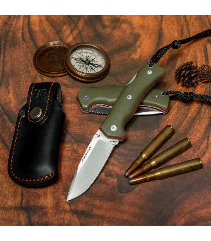 Cudeman Mini Ranger Field Knife, with sheath ⚔️