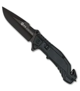 Noodhulp Tactical Zakmes K25 met Zwart Aluminium Handvat ⚔️