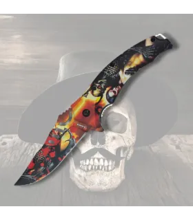 Albainox Knife 3D Design Model Devil (20.1 cm.) ⚔️