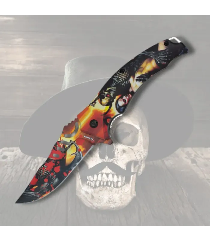 Albainox Knife 3D Design Model Devil (20.1 cm.) ⚔️
