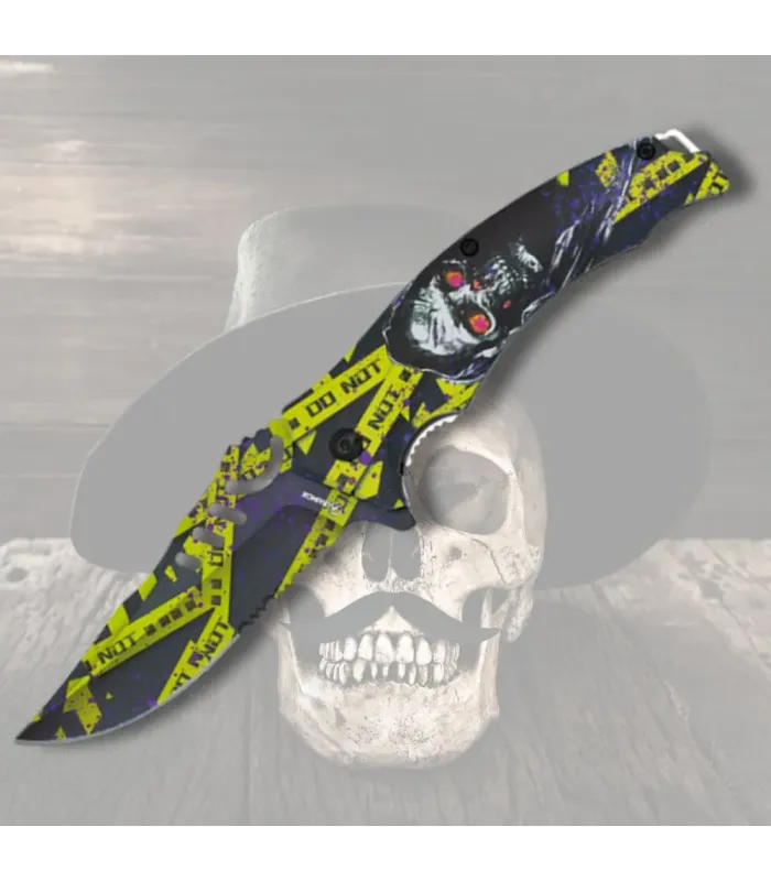 Navaja Albainox diseño 3D modelo Skeleton (20,1 cm.) ⚔️