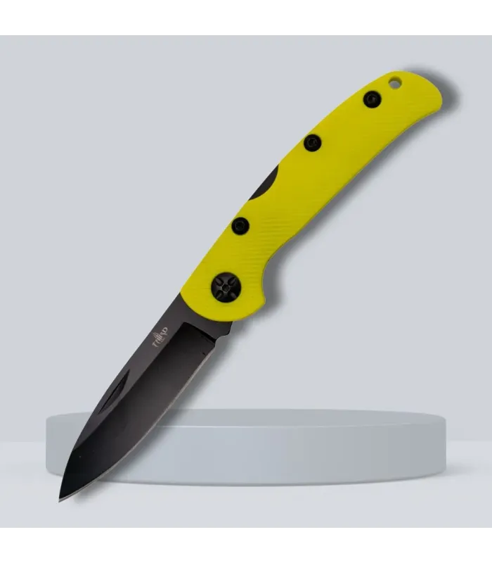 Third Locking Knife, yellow nylon fiber ⚔️