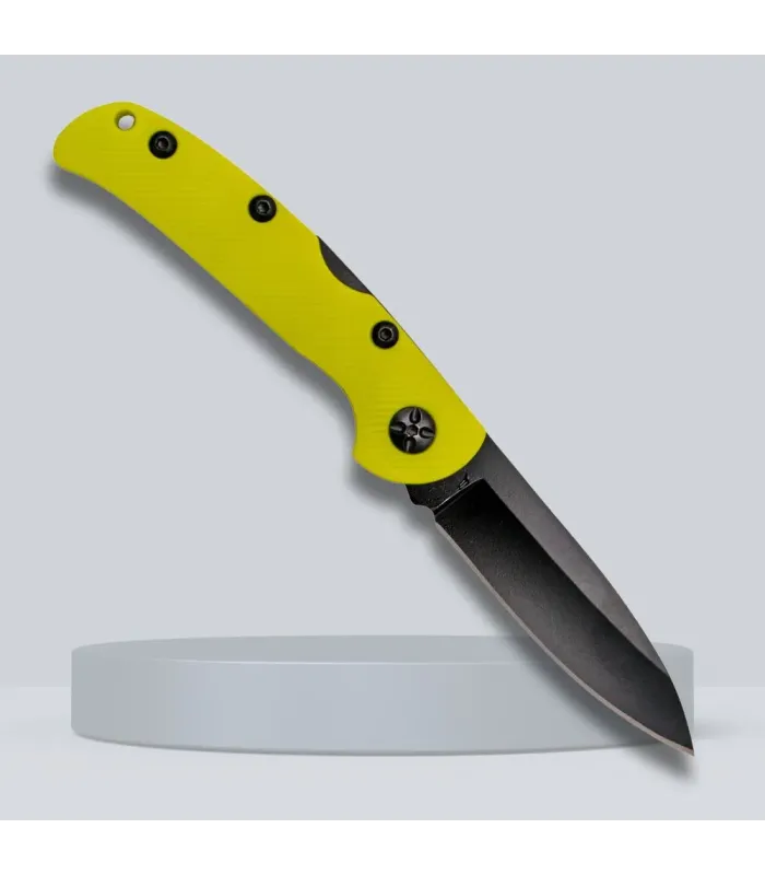 Third Locking Knife, yellow nylon fiber ⚔️