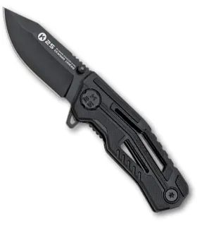 Taktisches Messer K25 Griff G10 Carbonfaser-Effekt ⚔️