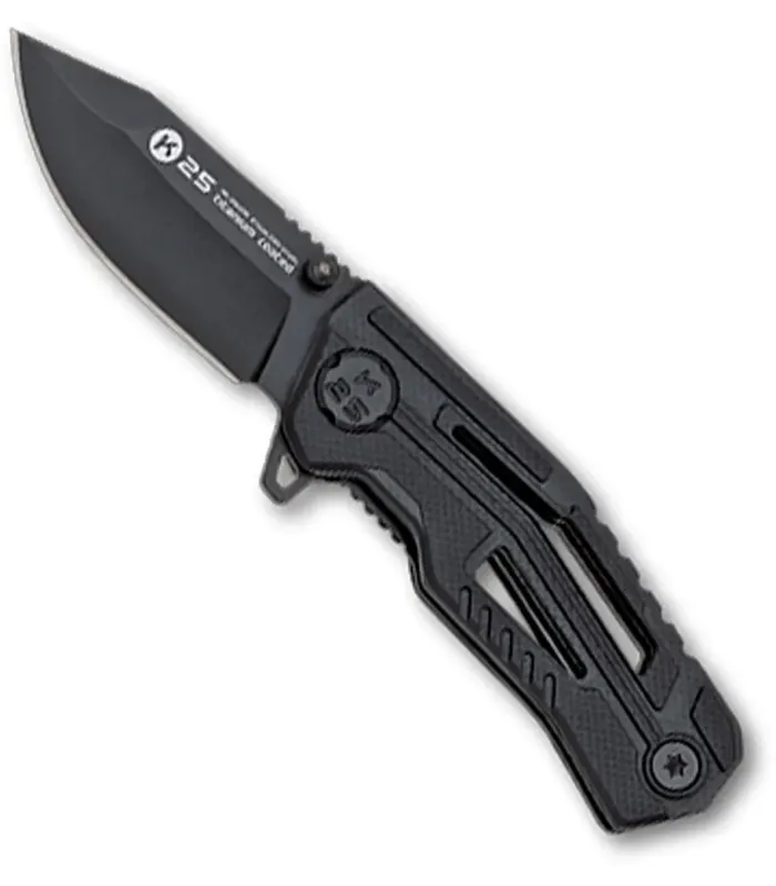 K25 Tactical Knife with G10 Carbon Fiber Effect Handle ⚔️