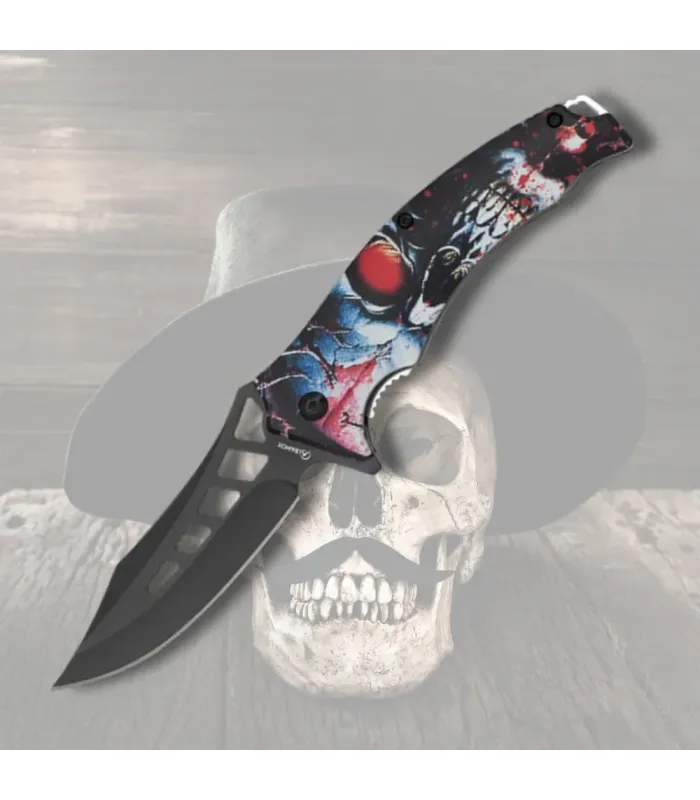 Navaja Albainox 3D-Design Modell Totenkopf (20,1 cm.) ⚔️
