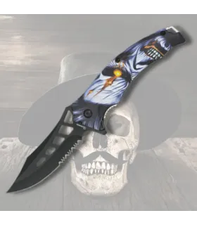 Couteau Albainox design 3D modèle Undead (20,1 cm.) ⚔️