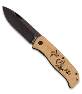 Albainox veldmes met zwart gecoate staalblad model Patos (8,5 cm.) ⚔️