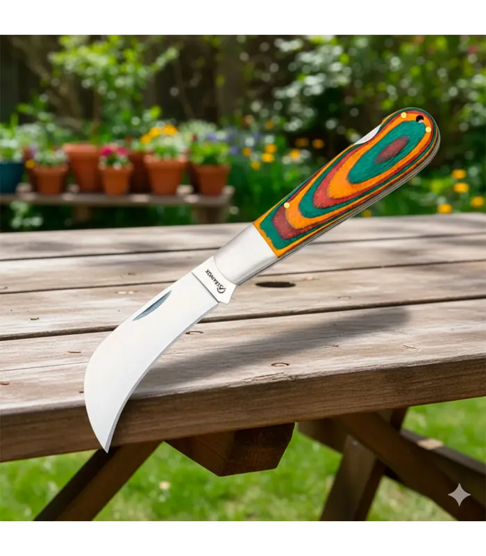 Coltello Albainox da campo colorato modello Tranchete (7,7 cm.) ⚔️