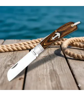 Albainox zakmes met anker en papegaaienbek (17,8 cm.) ⚔️