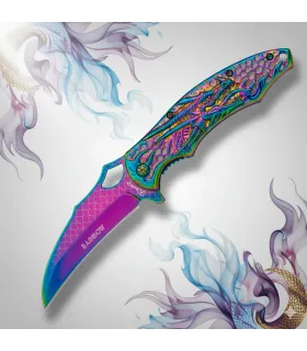 Albainox Taschenmesser Modell Rainbow Drache (21,4 cm.) ⚔️