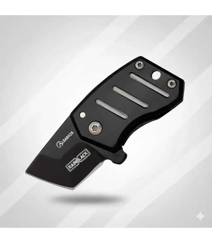 Mini navalha Albainox Rainblack tanto (17,1 cm.) ⚔️