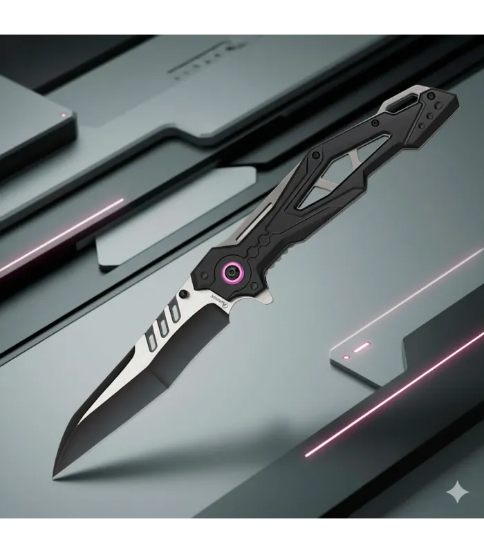 Albainox tactical knife with brushed black finish (30 cm.) ⚔️