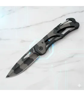 Couteau tactique Albainox Camo Urbain avec clip (15,4 cm.) ⚔️