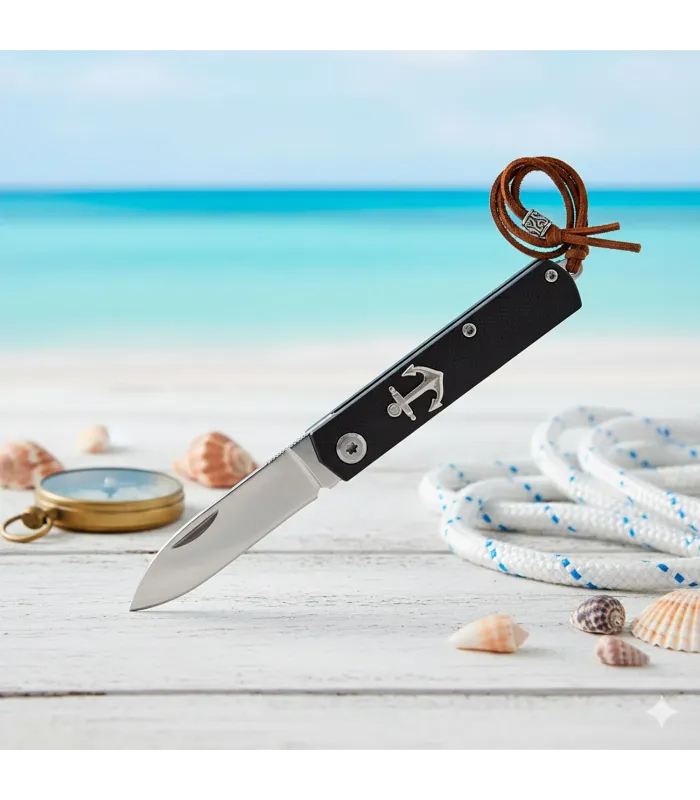 Navaja marinheira Albainox Âncora, ponta espada (13,8 cm.) ⚔️