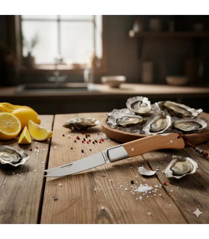 Canivete de campo Albainox modelo quesera e garfo, lâmina de 9 cm. ⚔️