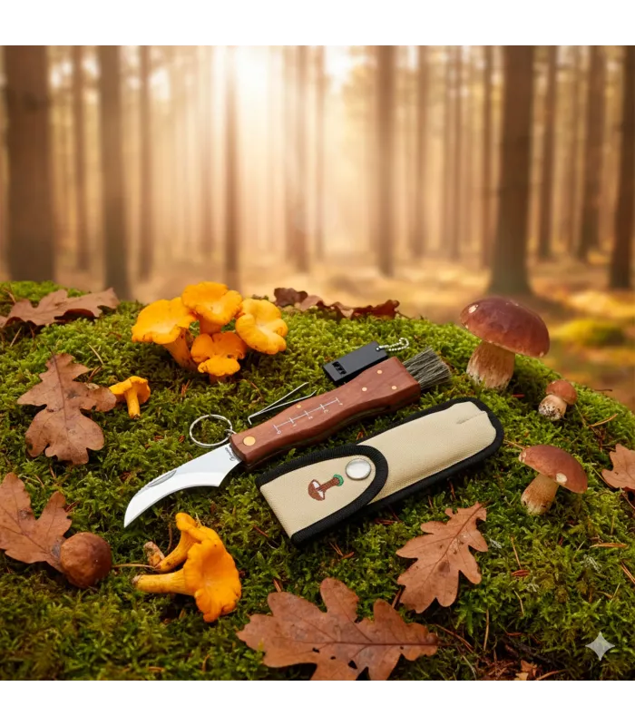 Canivete Albainox com escova, pinça e apito (21 cm). ⚔️