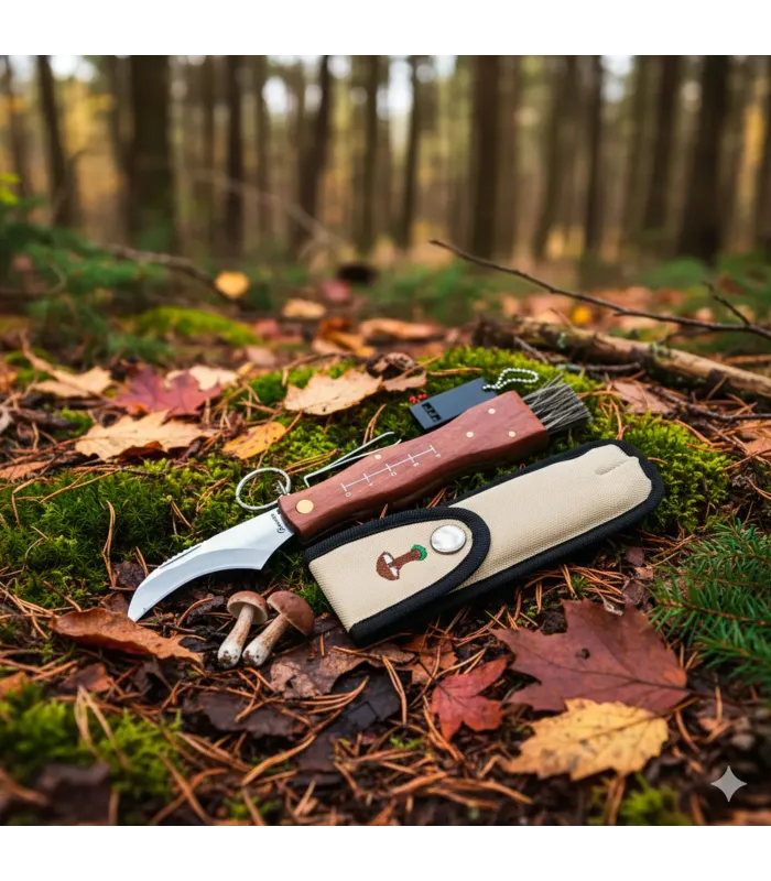 Albainox Set Knife with Brush, Pliers, and Whistle (21 cm.) ⚔️