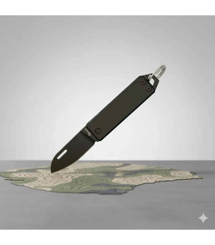 Navaja llavero Albainox, hoja negra (4,3 cm.) ⚔️