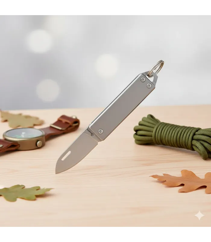 Couteau porte-clés Albainox, avec lame de 4,3 cm. ⚔️